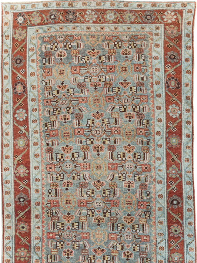 Vintage Persian Malayer Runner, No.28066 - Staging