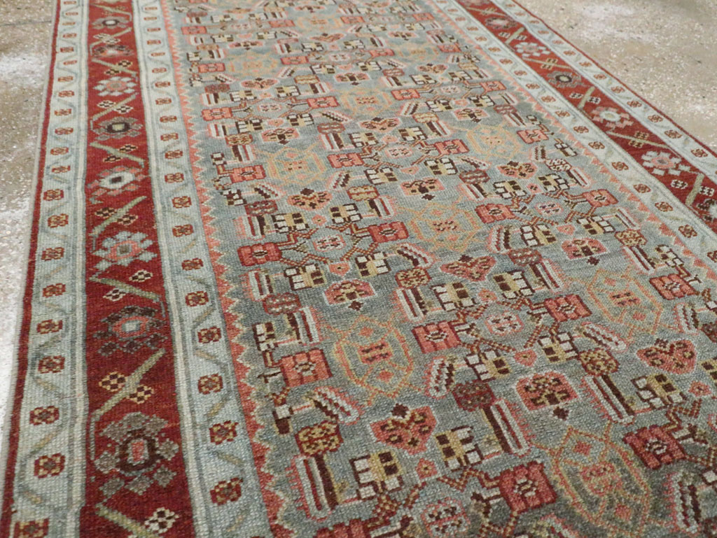 Vintage Persian Malayer Runner, No.28066 - Staging