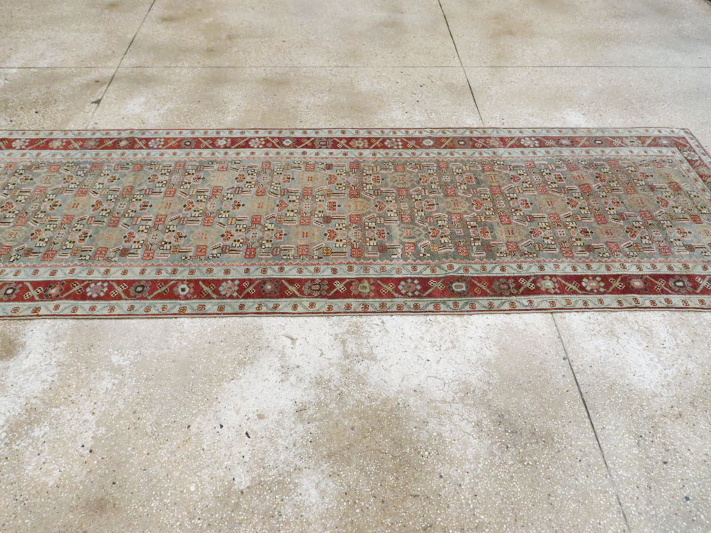 Vintage Persian Malayer Runner, No.28066 - Staging