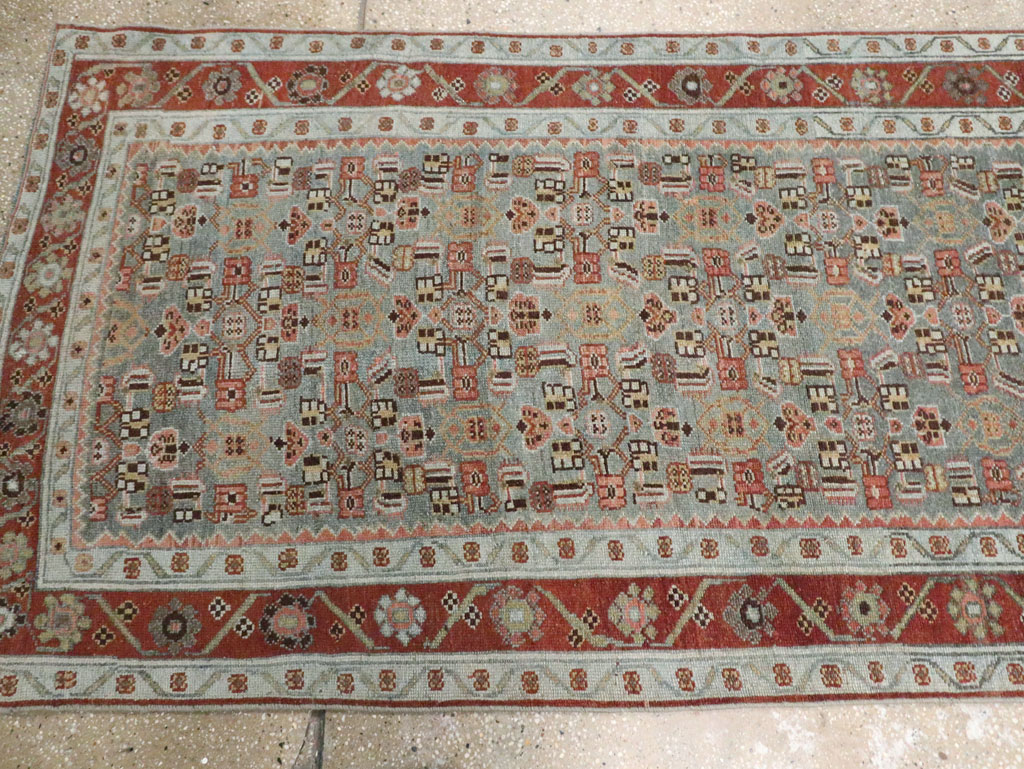 Vintage Persian Malayer Runner, No.28066 - Staging
