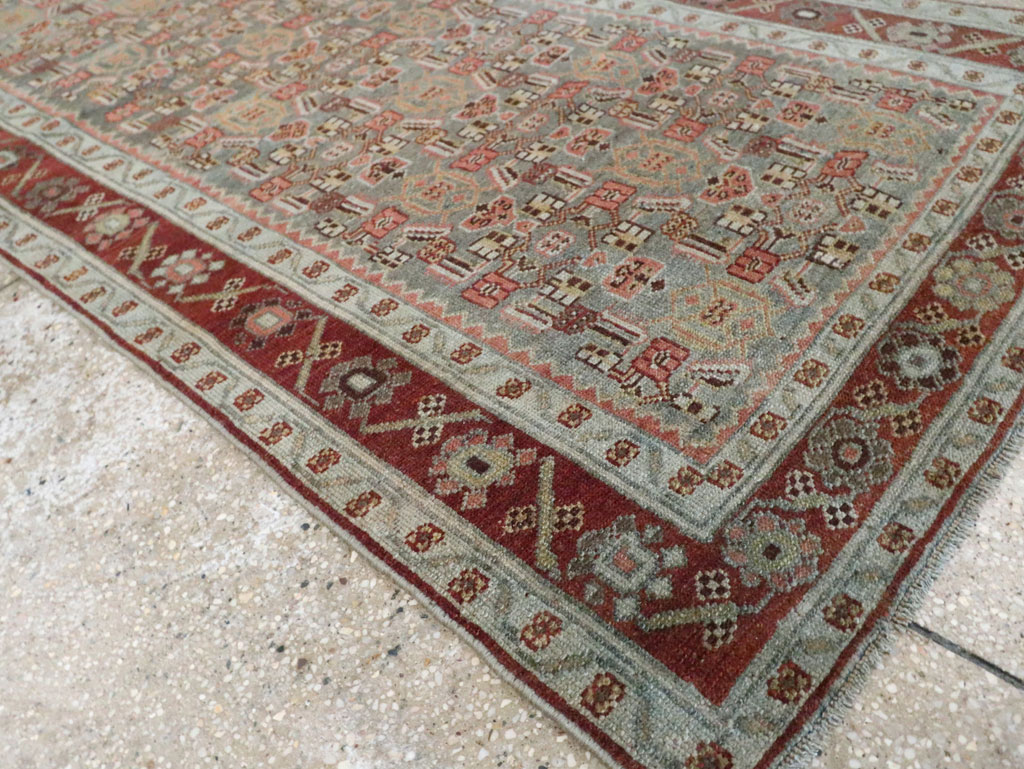 Vintage Persian Malayer Runner, No.28066 - Staging