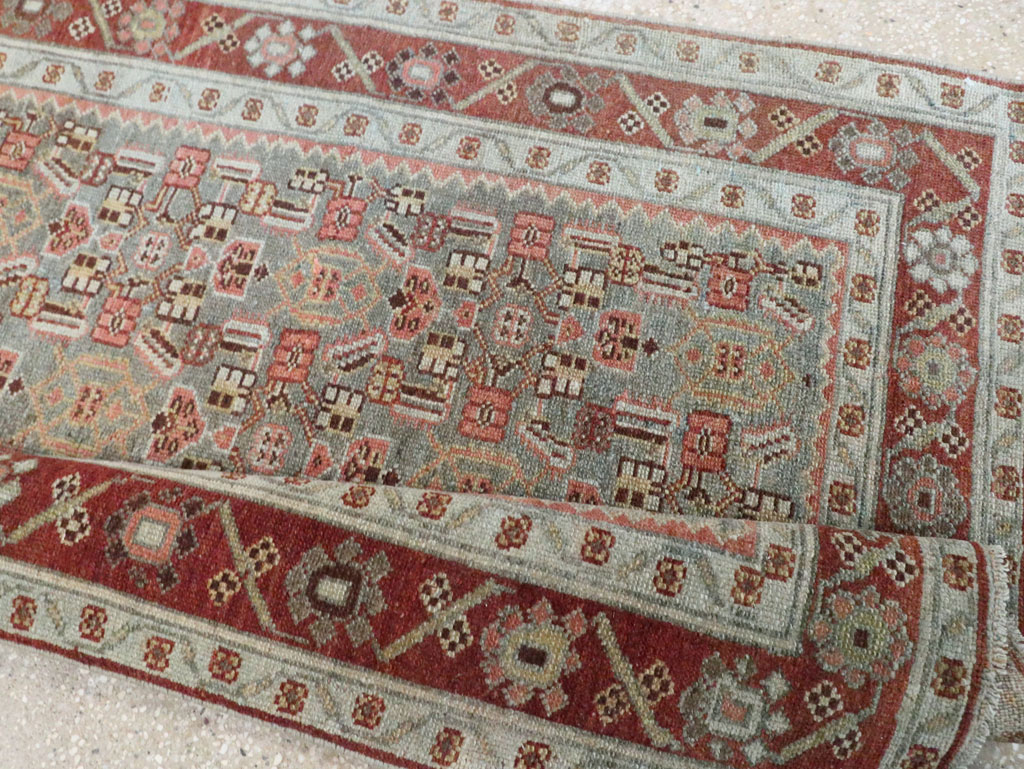 Vintage Persian Malayer Runner, No.28066 - Staging