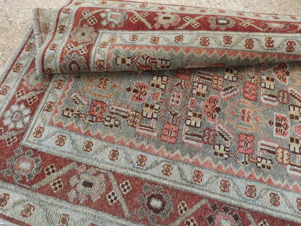 Vintage Persian Malayer Runner, No.28066 - Staging