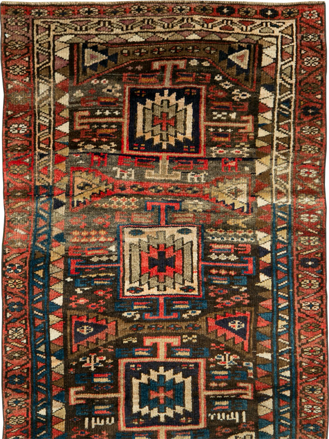 Vintage Northwest Persian Rug, No.28069 - Staging