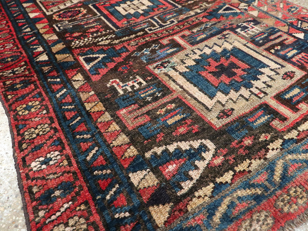 Vintage Northwest Persian Rug, No.28069 - Staging