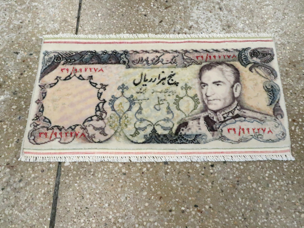 Persian Tabriz Pictorial Rug, No.28088 - Staging