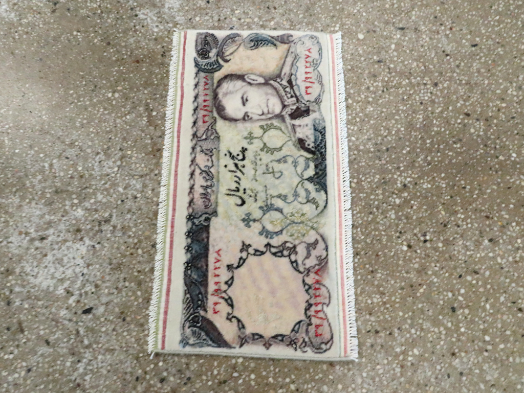 Persian Tabriz Pictorial Rug, No.28088 - Staging