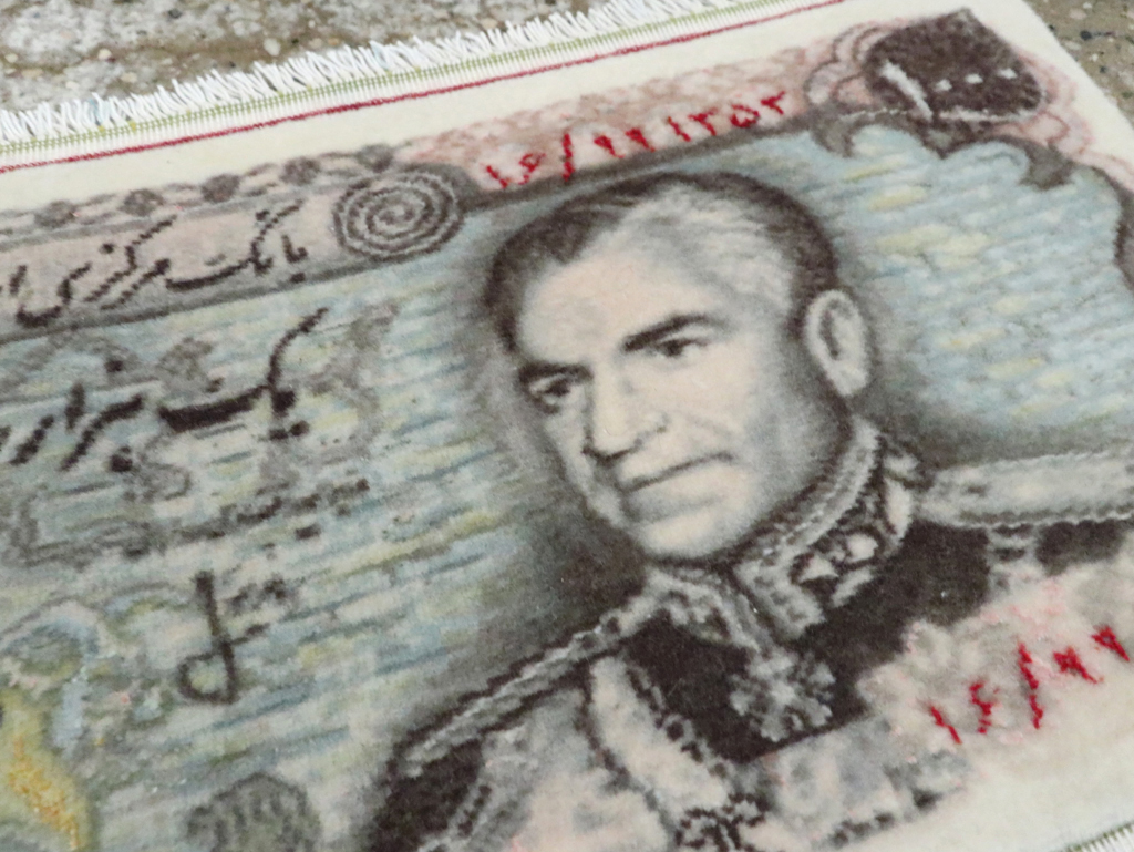 Persian Tabriz Pictorial Rug, No.28089 - Staging