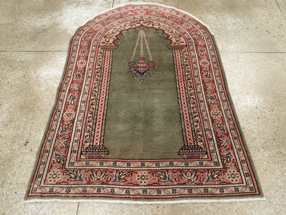 Vintage Turkish Sivas Rug, No.28116 - Staging