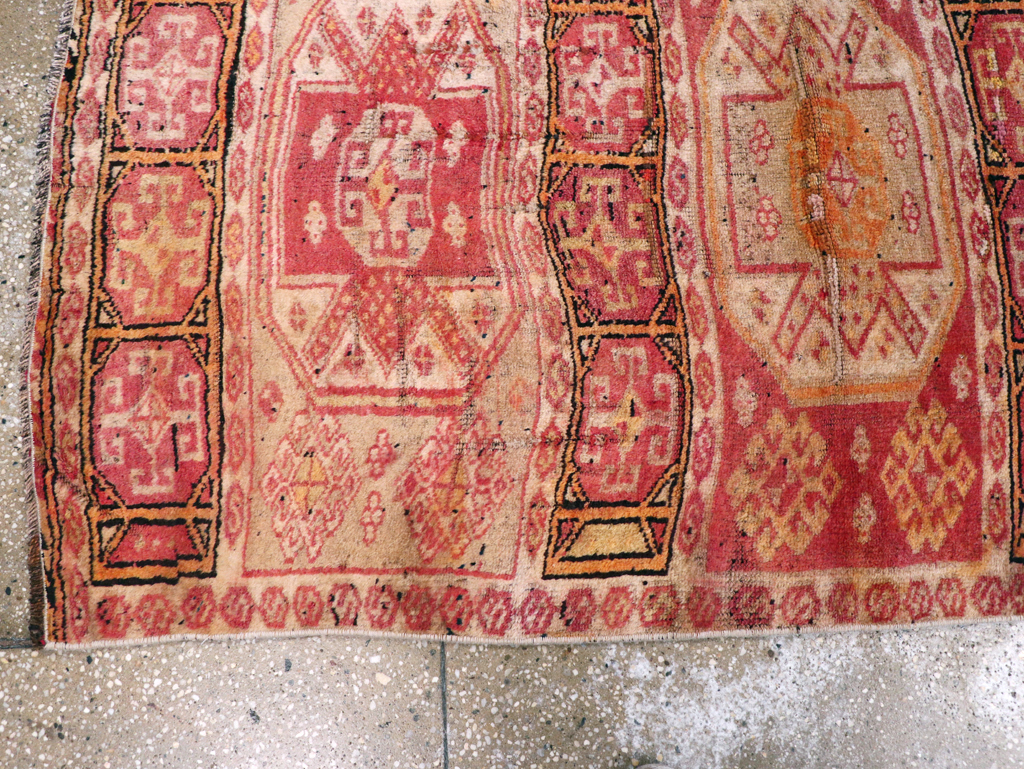 Vintage Turkish Anatolian Runner, No.28117 - Staging
