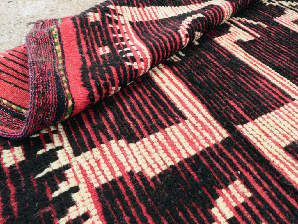 Vintage Turkish Tulu Accent Rug, No.28119 - Staging