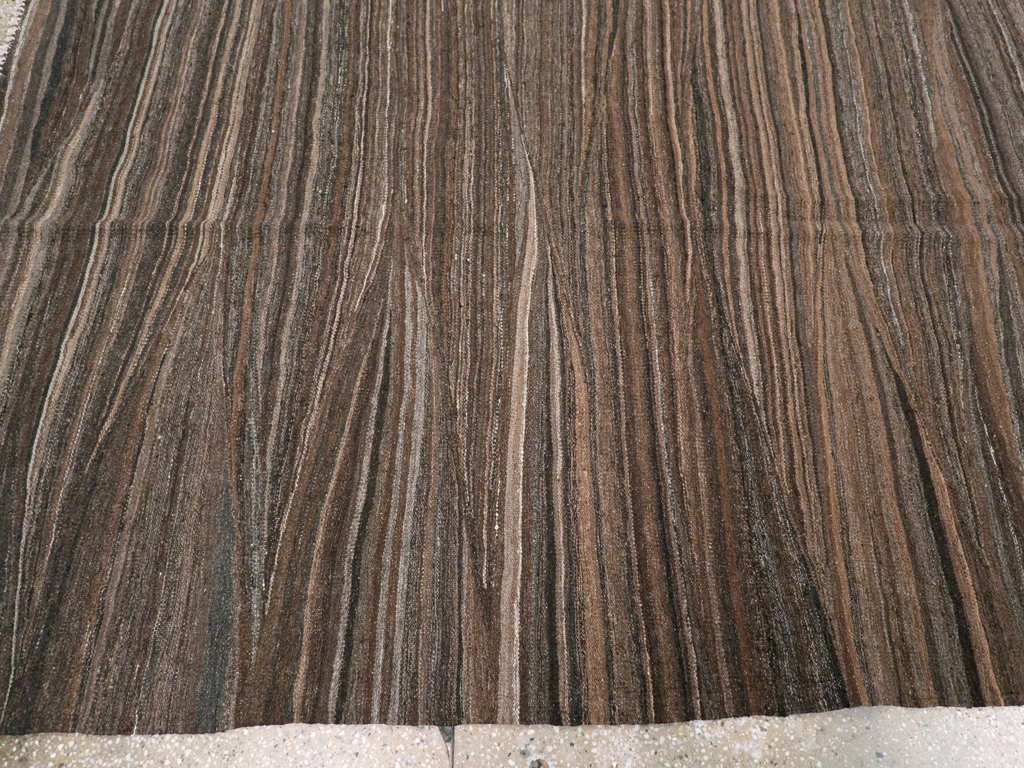 Modern Swedish Inspired Turkish Flatweave, No.28125 - Staging