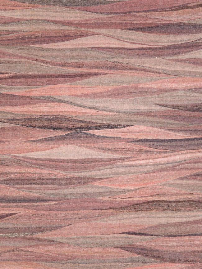 Modern Turkish Flatweave, No.28126 - Staging