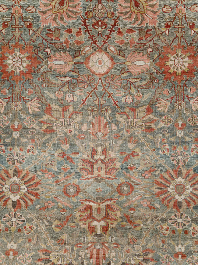 Antique Persian Sarouk Carpet, No.28132 - Staging