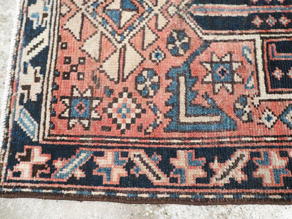 Vintage Persian Malayer Rug (Pair: 1 of 2), No.28153 - Staging