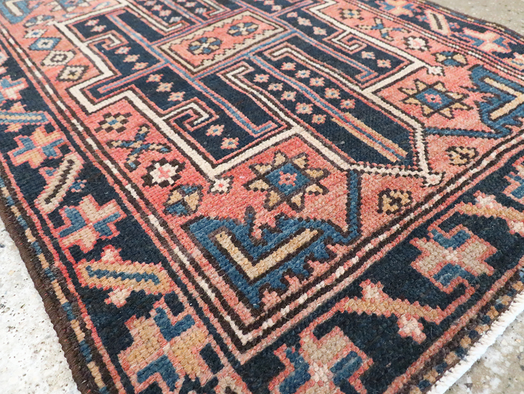 Vintage Persian Malayer Rug (Pair: 1 of 2), No.28153 - Staging