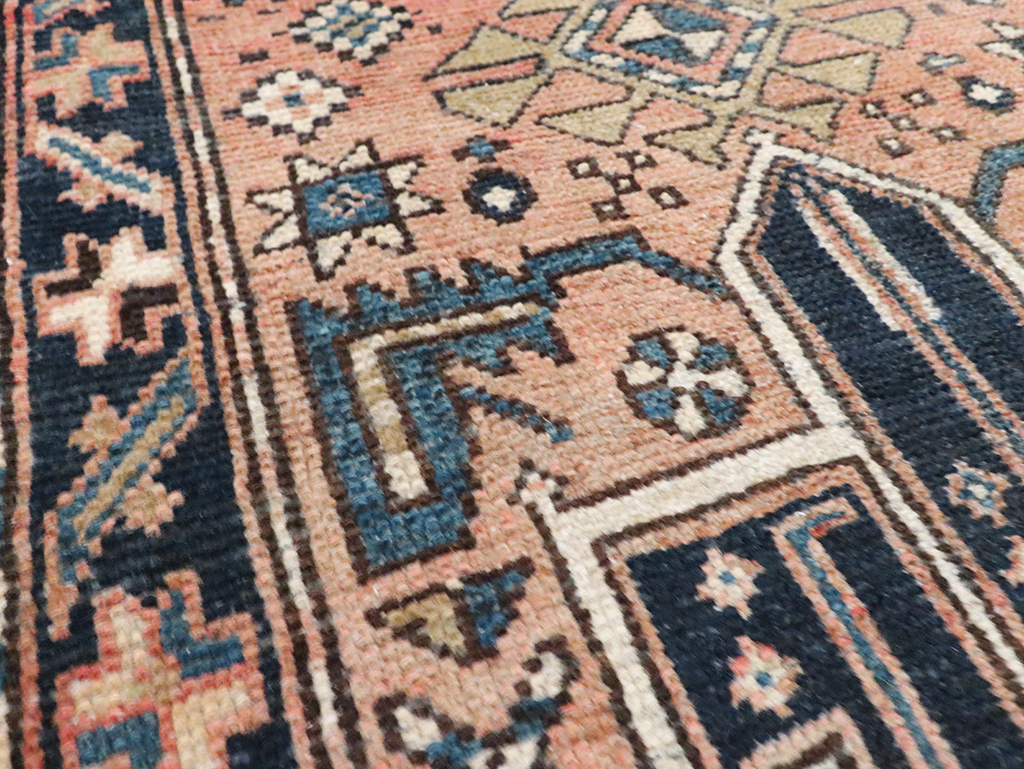 Vintage Persian Malayer Rug (Pair: 2 of 2), No.28154 - Staging
