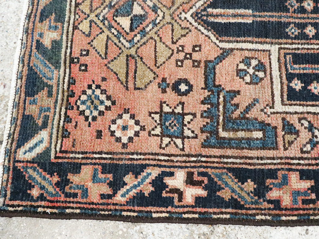 Vintage Persian Malayer Rug (Pair: 2 of 2), No.28154 - Staging