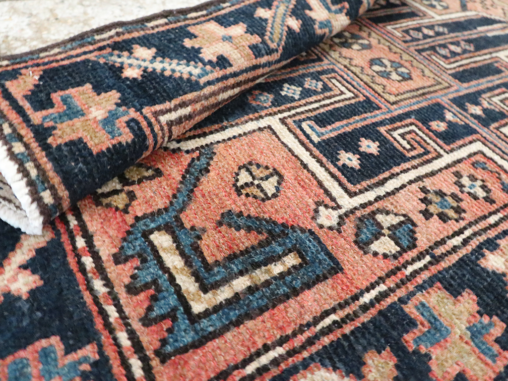 Vintage Persian Malayer Rug (Pair: 2 of 2), No.28154 - Staging