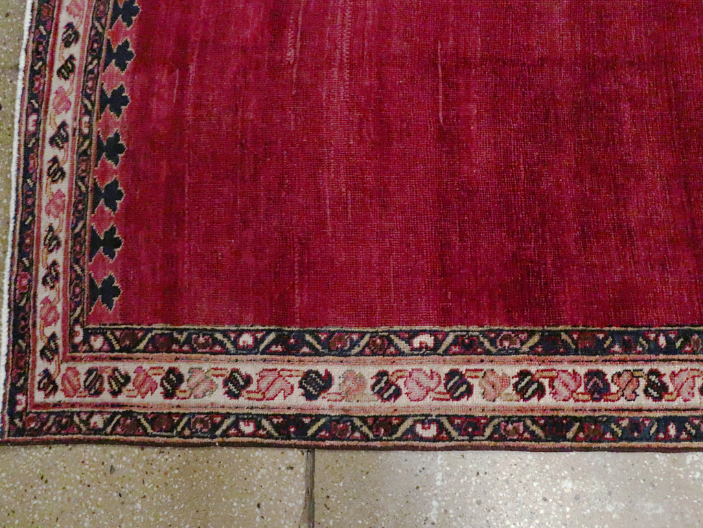 Vintage Persian Mahal Long Runner, No.28162 - Staging