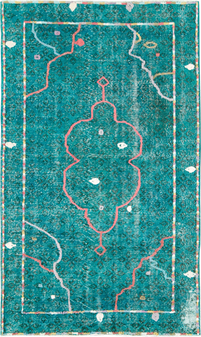 Modern Turkish Folk Rug, No.28169 - Staging