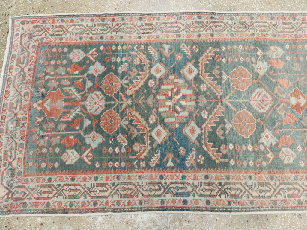 Vintage Persian Malayer Long Runner, No.28171 - Staging