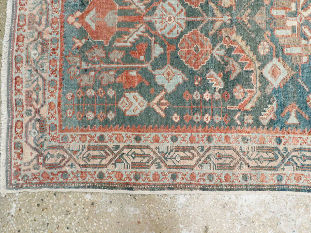 Vintage Persian Malayer Long Runner, No.28171 - Staging