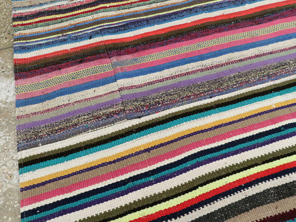 Vintage Turksih Flatweave, No.28184 - Staging