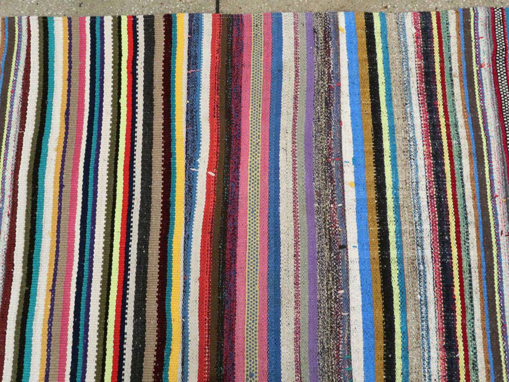 Vintage Turksih Flatweave, No.28184 - Staging
