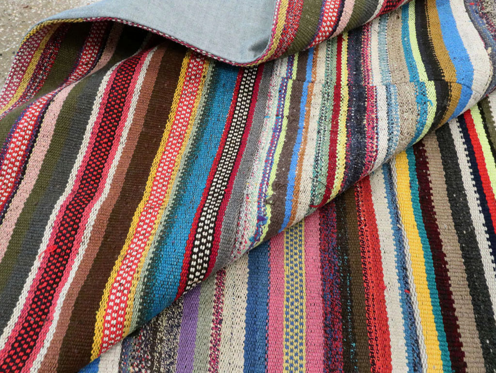 Vintage Turksih Flatweave, No.28184 - Staging