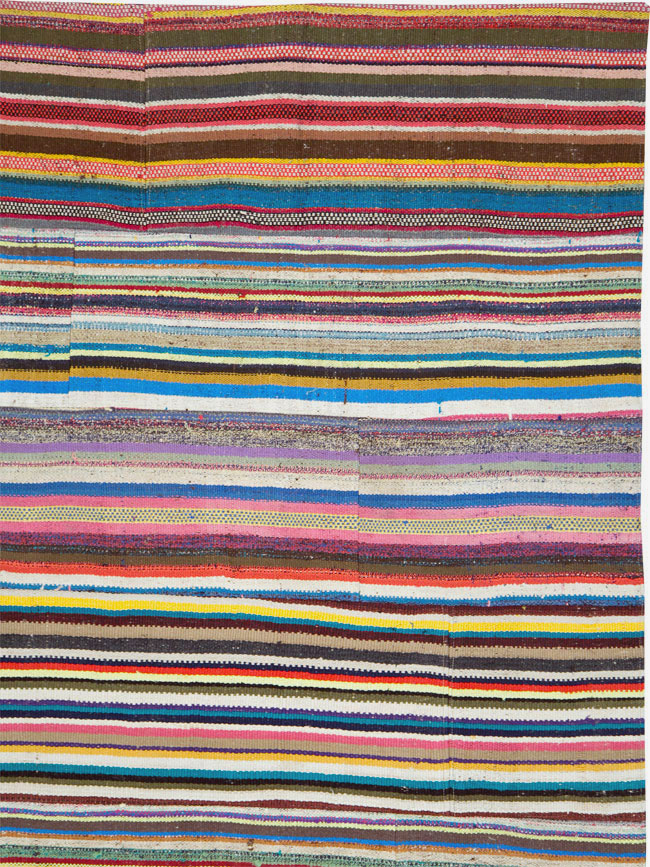 Vintage Turksih Flatweave, No.28184 - Staging