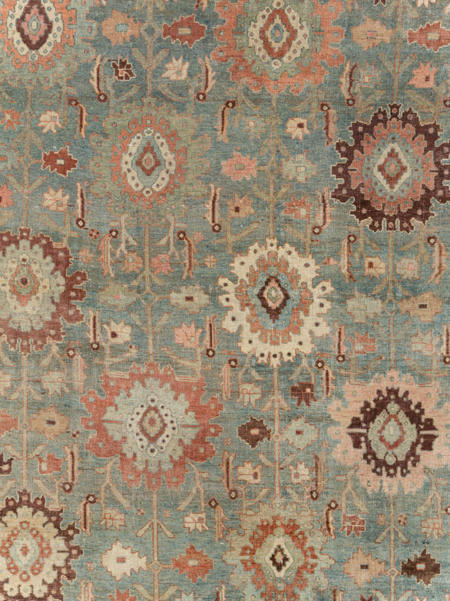 Antique Persian Bidjar Carpet, No.28185 - Staging
