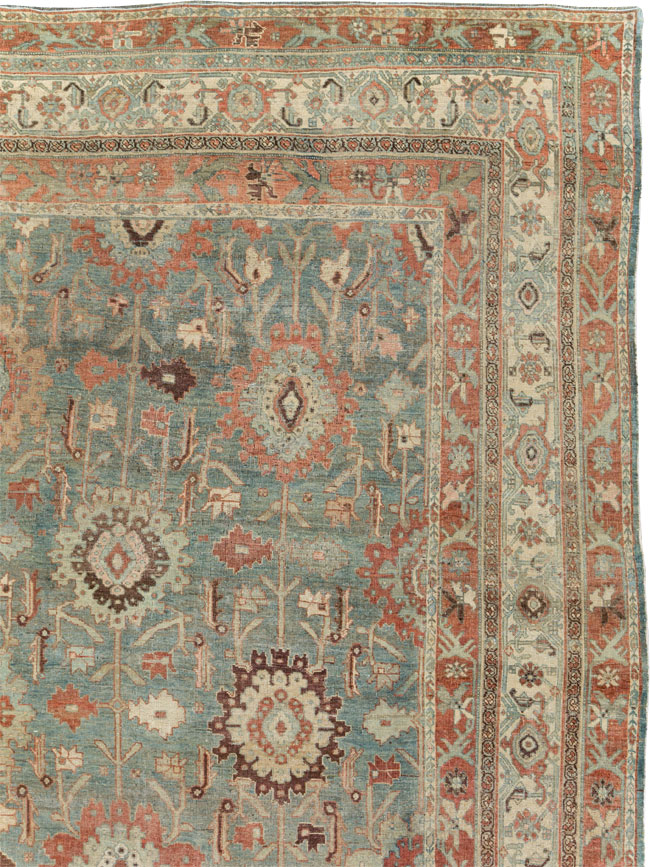 Antique Persian Bidjar Carpet, No.28185 - Staging