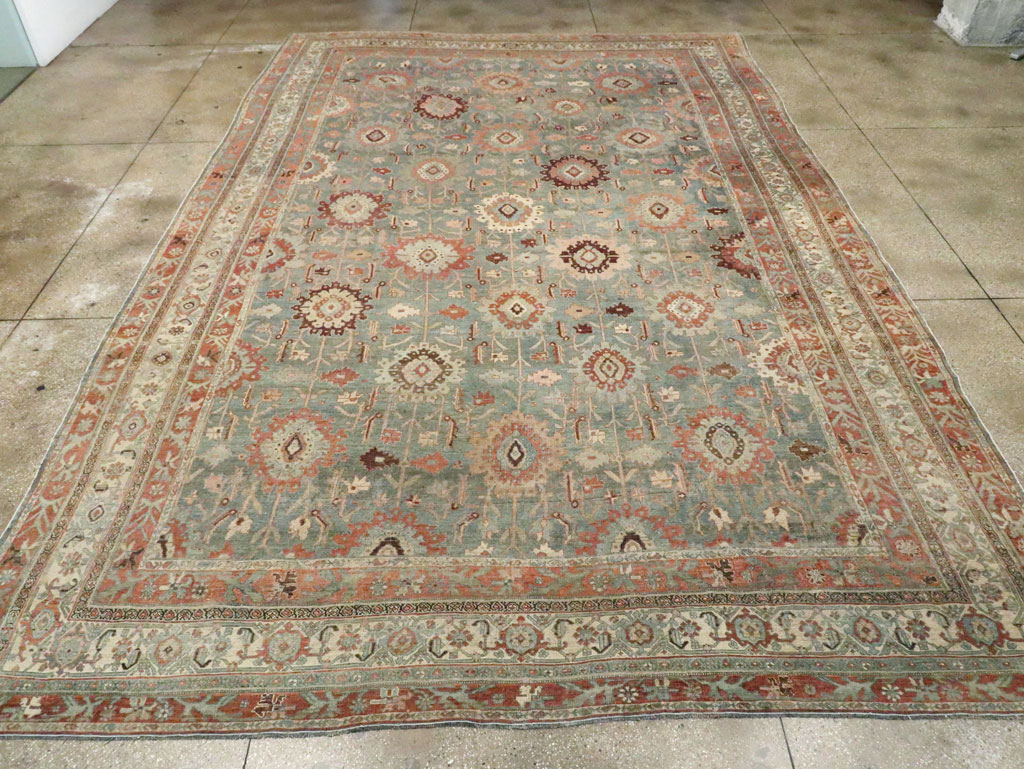 Antique Persian Bidjar Carpet, No.28185 - Staging
