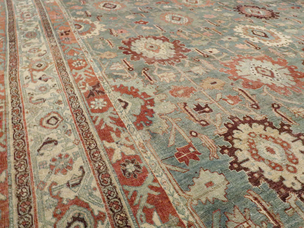 Antique Persian Bidjar Carpet, No.28185 - Staging