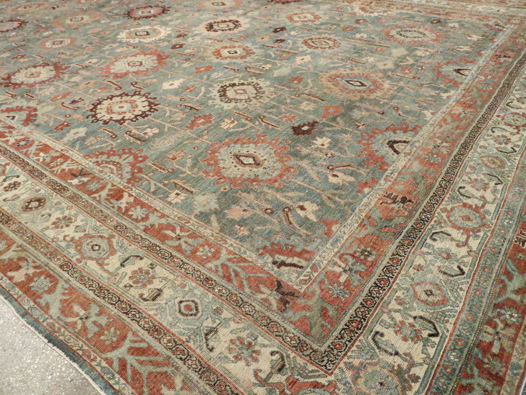 Antique Persian Bidjar Carpet, No.28185 - Staging