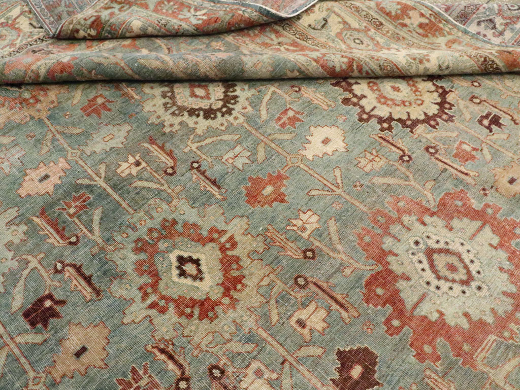 Antique Persian Bidjar Carpet, No.28185 - Staging