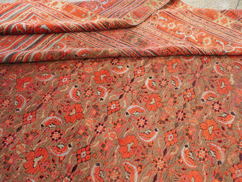 Antique Persian Khorassan Carpet, No.28190 - Staging