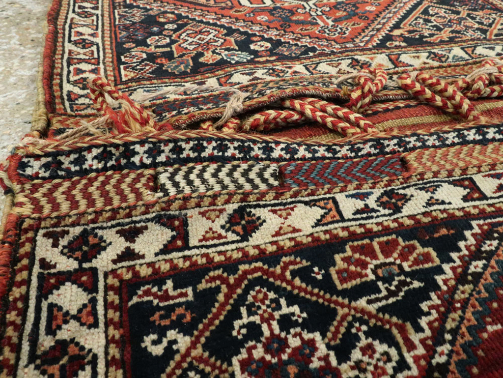 Antique Persian Bag Face, No.28219 - Staging