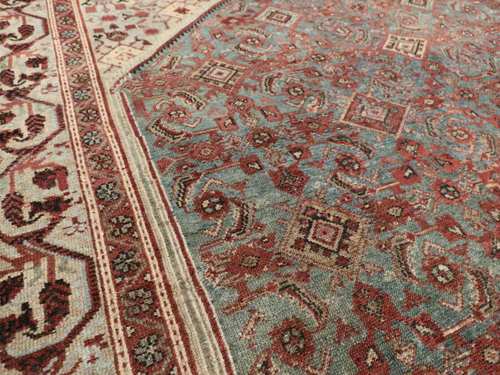 Antique Persian Malayer Gallery Carpet, No.28227 - Staging