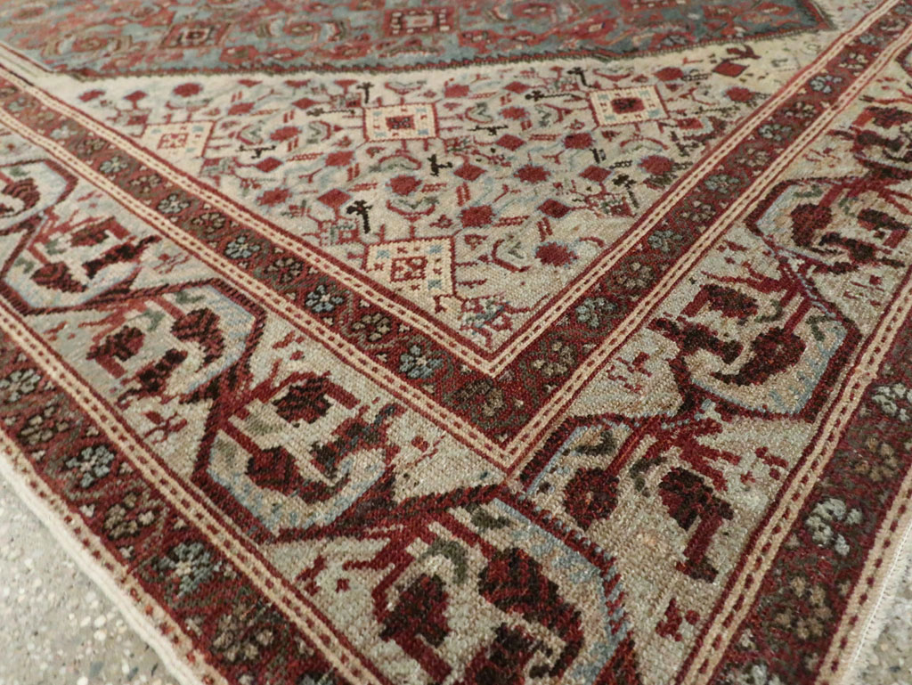Antique Persian Malayer Gallery Carpet, No.28227 - Staging