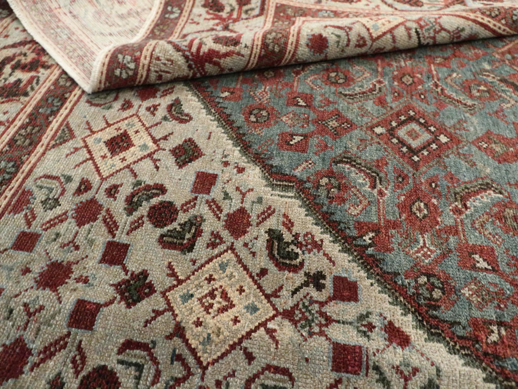 Antique Persian Malayer Gallery Carpet, No.28227 - Staging