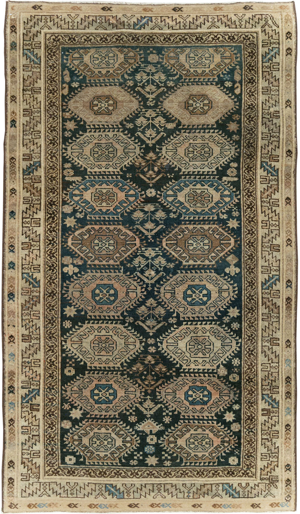 Antique Persian Malayer Rug, No.28228 - Staging