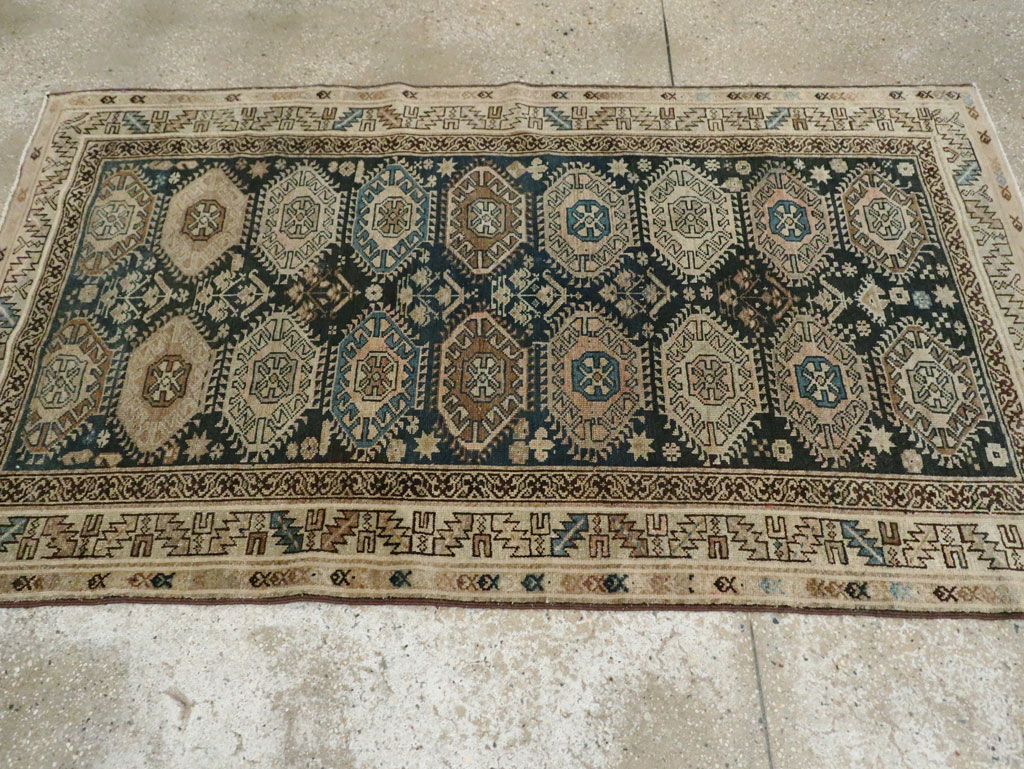 Antique Persian Malayer Rug, No.28228 - Staging