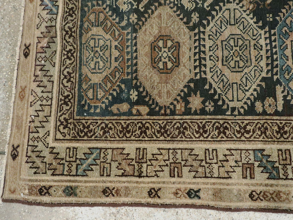 Antique Persian Malayer Rug, No.28228 - Staging
