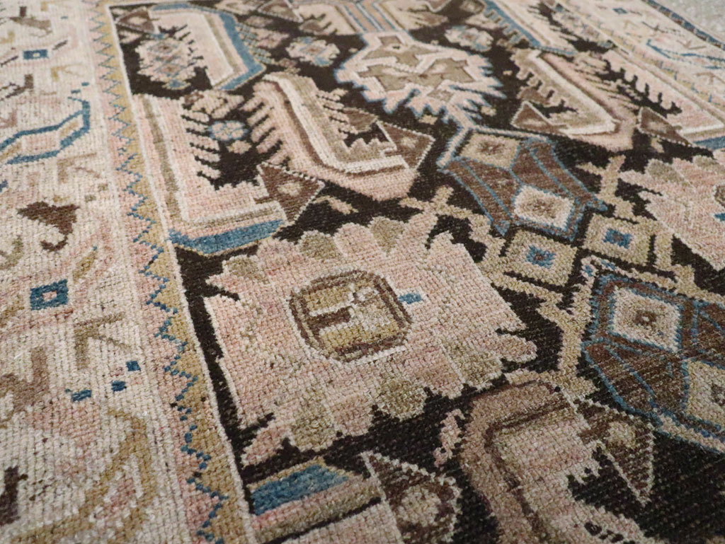 Vintage Persian Malayer Rug, No.28232 - Staging