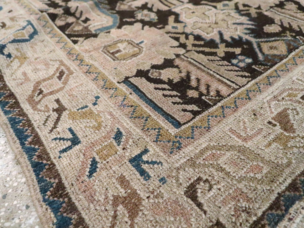 Vintage Persian Malayer Rug, No.28232 - Staging