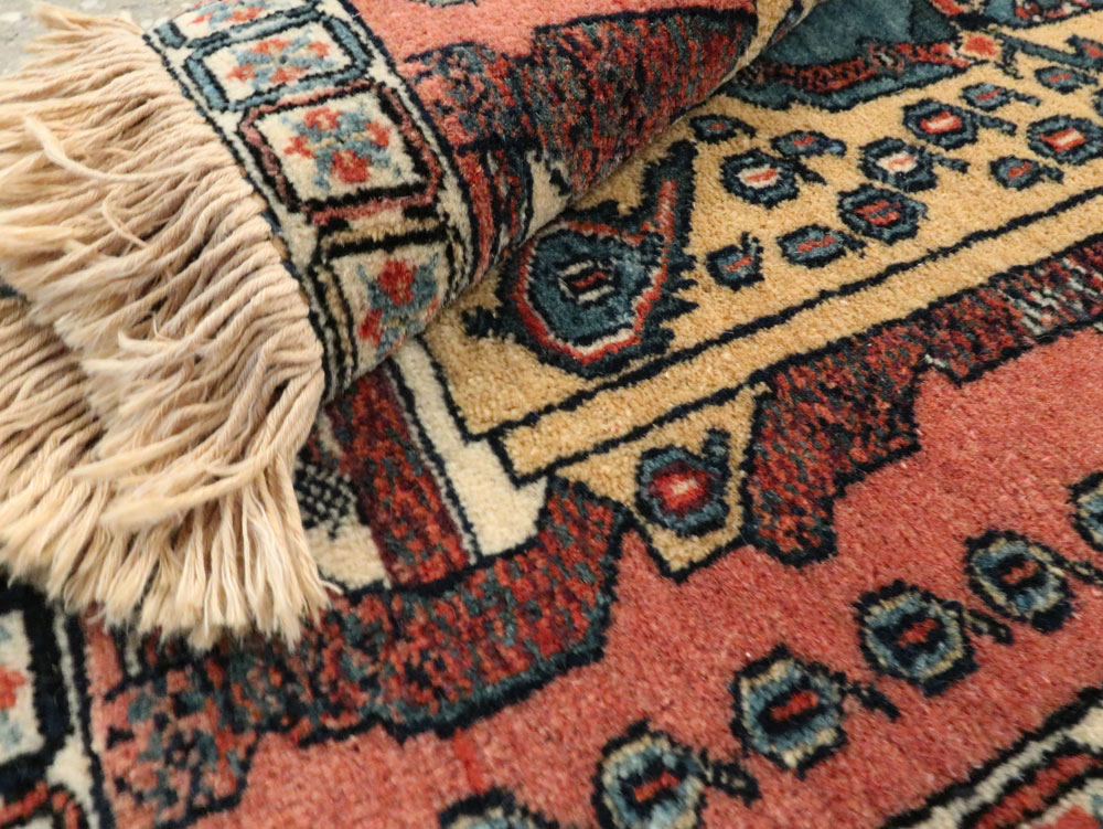 Persian Pictorial Shiraz Rug, No.28241 - Staging