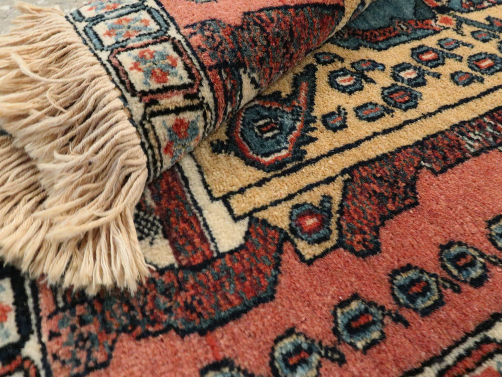 Persian Pictorial Shiraz Rug, No.28241 - Staging