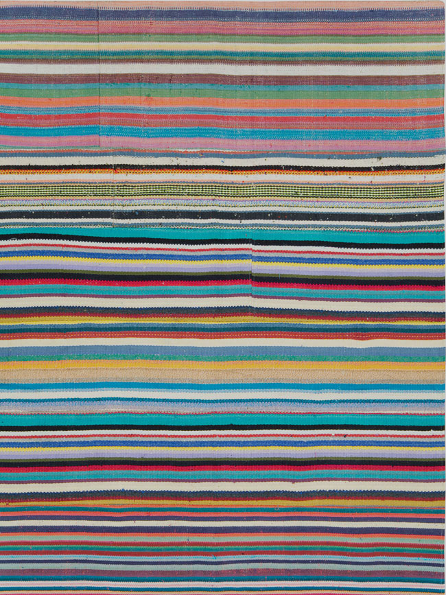 Modern Turkish Flatweave, No.28254 - Staging